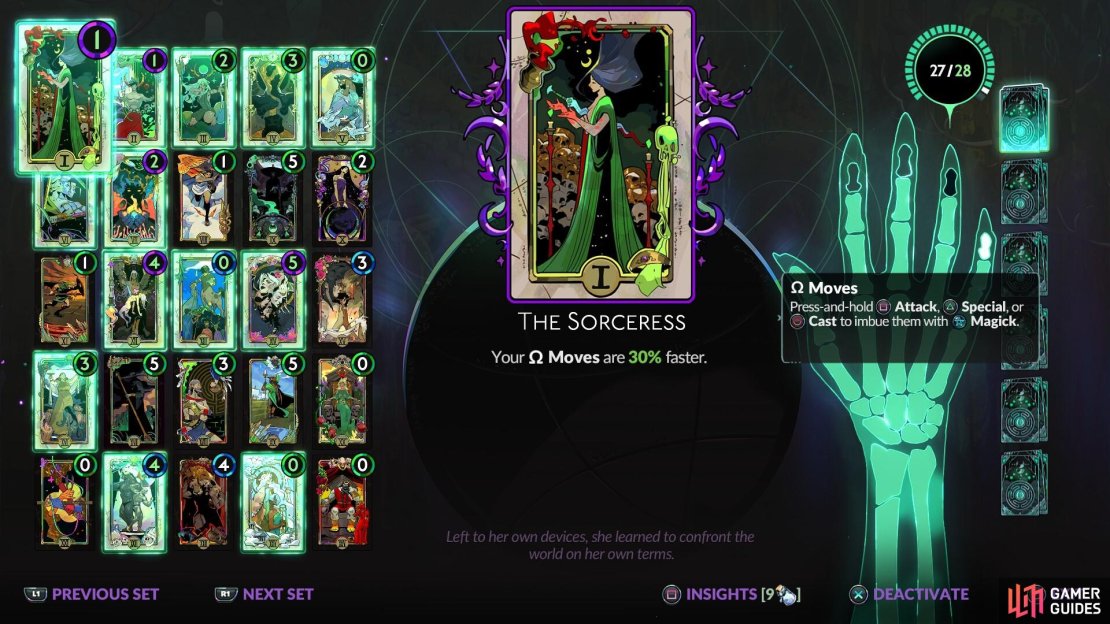 Arcana is just one of the many new features you can use to get more powerful between runs.