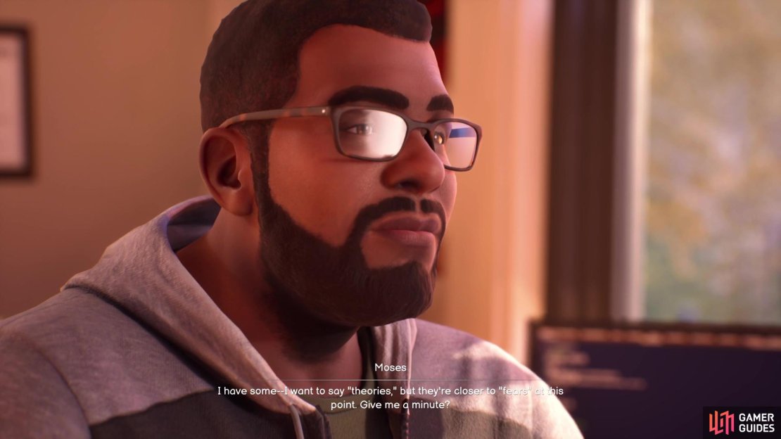 Moses being involved heavily in the plot is good to see, as he was the best character in Double Exposure.