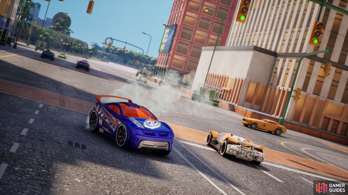 The game’s tracks lack any kind of variety or novelty, as they are all based in the open world maps you explore.