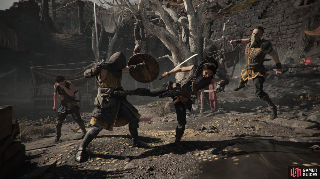 Traditional melee combat is the weakest part of the experience, but it takes a backseat in the second half of the game.