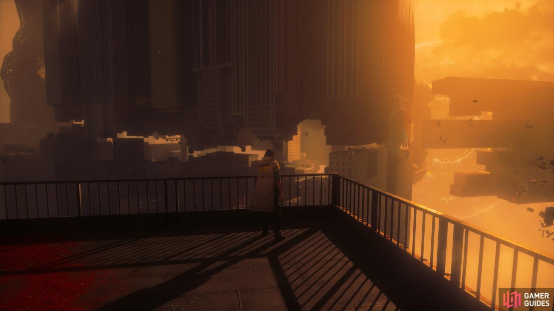 Control Resonant’s world has a beautiful look to it, despite the chaos.