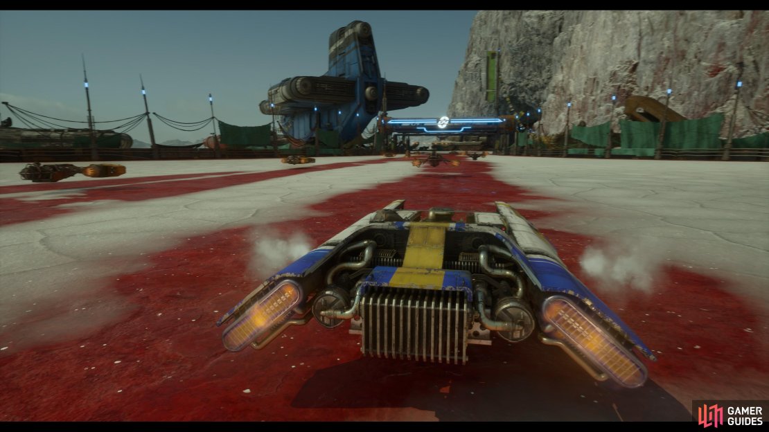 Star Wars: Galactic Racer captures the sense of speed perfectly.