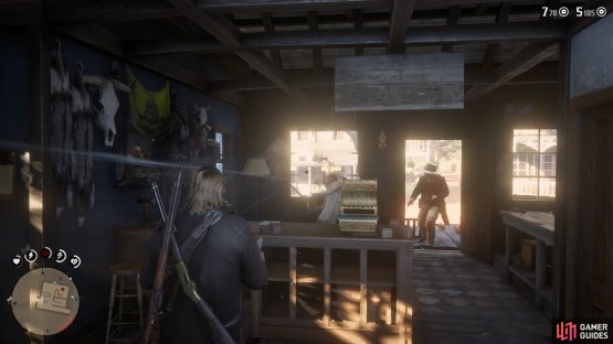 beware of two enemies in the gunsmith.