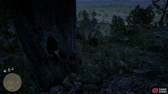 follow the marker to the stash and search the tree.