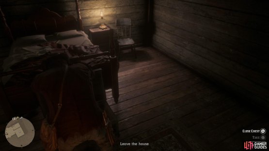 the chest in the bedroom is a good start.