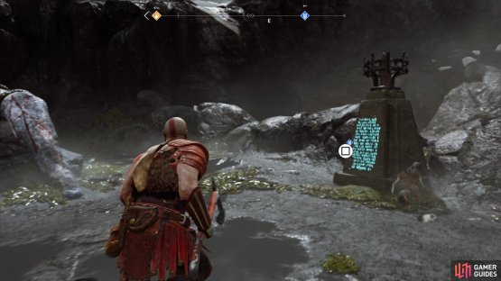 This brazier is in the center of this island