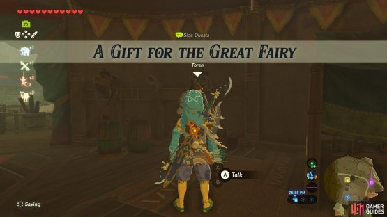 This sidequest essentially informs you that Great Fairy Fountains exist and there’s more than one