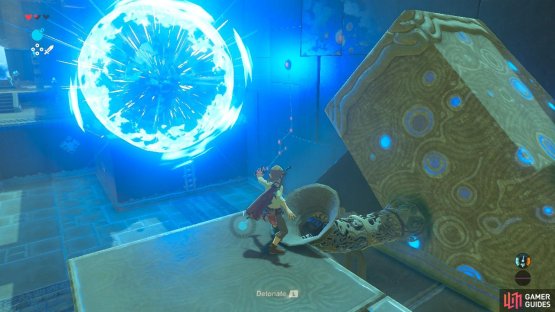 Make sure you detonate the Bomb in mid-air at the right time!