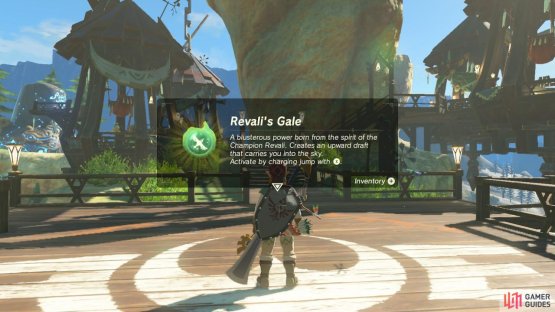 Revali&rsquo;s Gale will make climbing and taking shortcuts much easier
