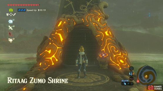 This is a Blessing Shrine unlocked by completing the Shrine Quest &ldquo;Into the Vortex&rdquo;.