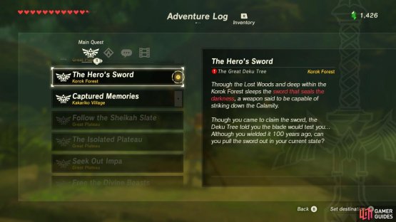 The Master Sword will seriously come in handy once you have it so this quest, while optional, is worth it