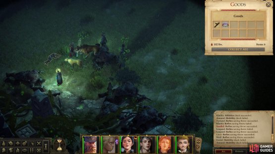 Then loot the nearby ruins for various treasures, including the &ldquo;Fallen Warrior&rsquo;s Sheath&rdquo;.