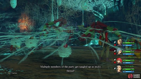 if you get tangled at the same time as Fuddle then you&rsquo;ll most likely not survive the onslaught that follows.