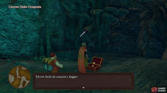 You&rsquo;ll find a new Dagger for Erik at long last in a chest here