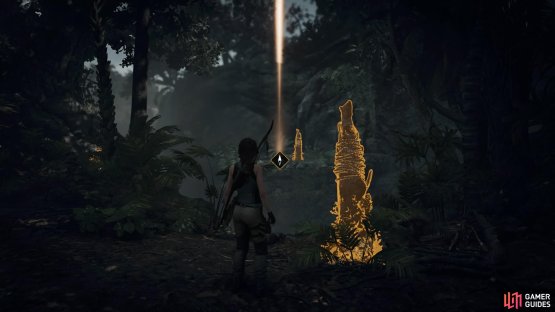 Cross the ravine