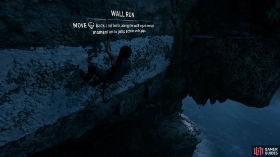 Use the wall-run to reach far away ledges