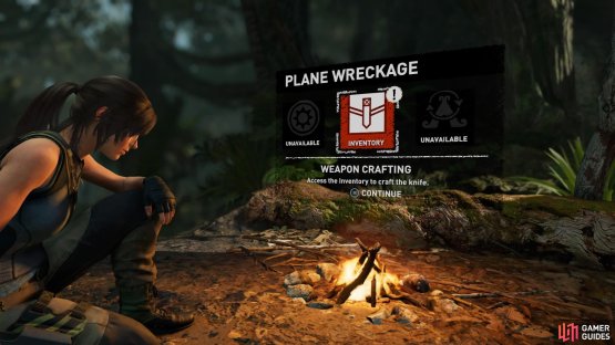 Unlock the Inventory tab