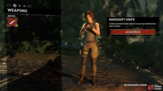 Craft the Makeshift Knife