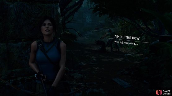 Take out the second man with your bow