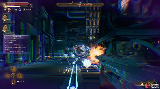 In higher difficulties, you&rsquo;ll need to try to finish of RAM quickly, or perform hit and run attacks on the drones.