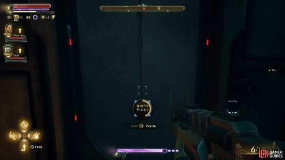 With a moderate Lockpick skill score you can use a shortcut