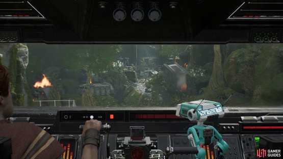 to take control.