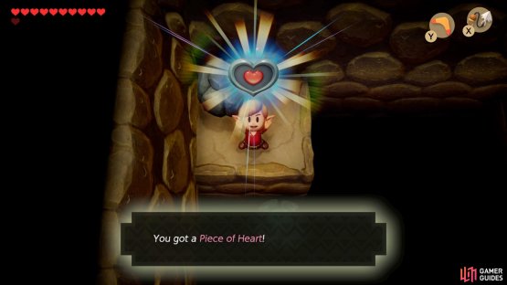 to get a Piece of Heart.
