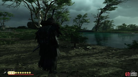 head down to the lake to locate it.