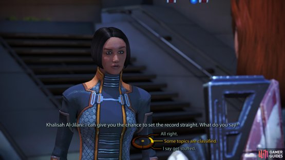 she’ll request an interview with you.