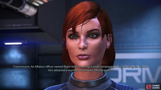 then receive a transmission from Admiral Hackett in the Century system.