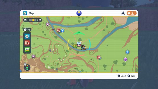 Head to location on the map