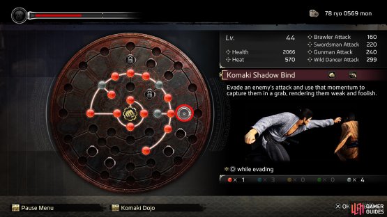 Once the training is complete the seal will unlock on the Ability Wheel.