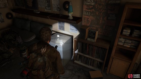 Head upstairs to find the Newspaper Clipping from the room