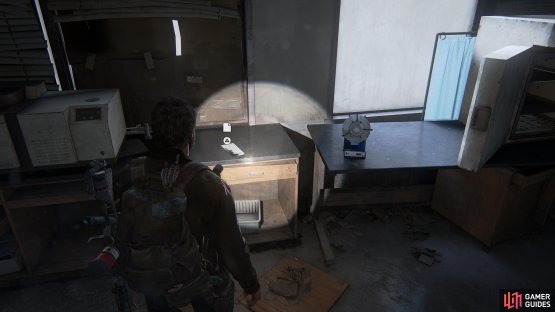 Collect the Fungal X-Ray from the desk