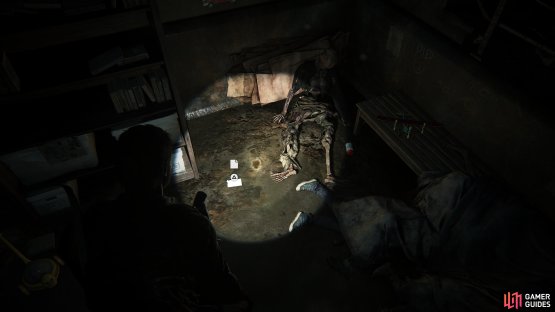then go upstairs and collect the Cornered Note from the table.