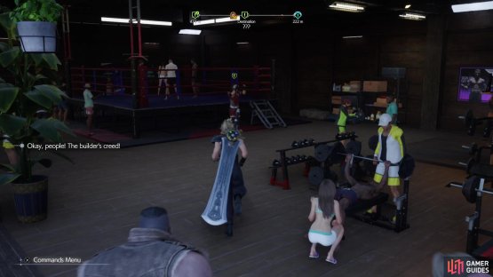 The other quest you can complete now is Bodybuilders in a Bind.