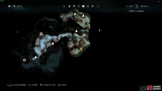 You can find the area for thise dense mushroom farm around here, southwest of Sacrament.