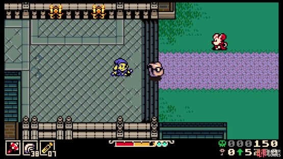 Defeat him and he’ll drop the Trinket Bag upgrade for you.