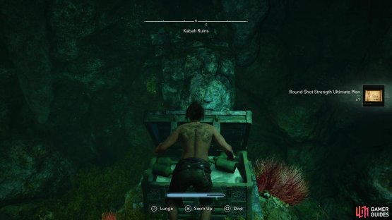 and search these dive spots for submerged treasure, which can sometimes yield ultimate upgrade plans!
