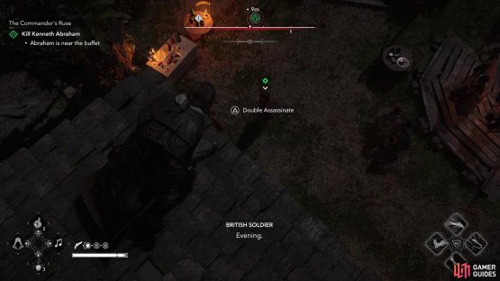then head to the northeastern edge of the plantation and assassinate the templar.