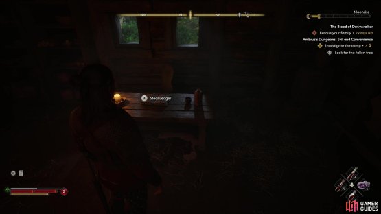 If you didn’t get the treasure map, read the “Ledger” on a desk in the room where you encountered the Chief Jailor to complete the quest,