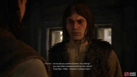 “Disturbed“ does allow you to learn more about Vladimir’s schemes early,