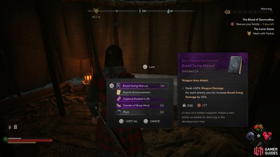while Bandit Camps and Soldier Camps will regularly yield Swordmastery skill books.