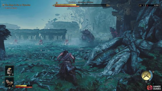 Time a parry at the right moment, and you may send a boss plummeting to the ground.