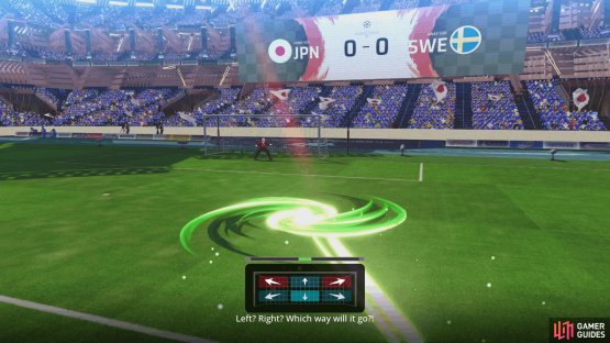 Tactical Battle gives you a short time to guess where the ball is going. A successful guess will cause your Goalkeeper to take less stamina damage.