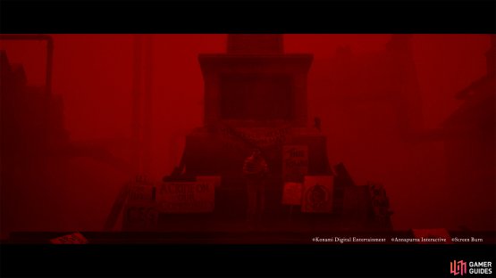 The Otherworld has an eerie red tint to it this time around.