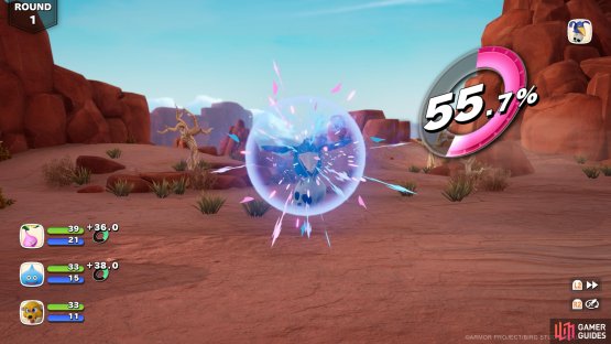 Use Show of Force to attempt to recruit monsters you battle.