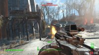 The first step in the quest “Crucible” is, of course, to fight your way into Saugus Ironworks.