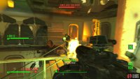 Fight through the lobby,