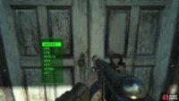 Make a quicksave outside the doors to the National Guard Training Yard,